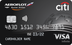 💳 Аэрофлот–Ситибанк Visa Infinite